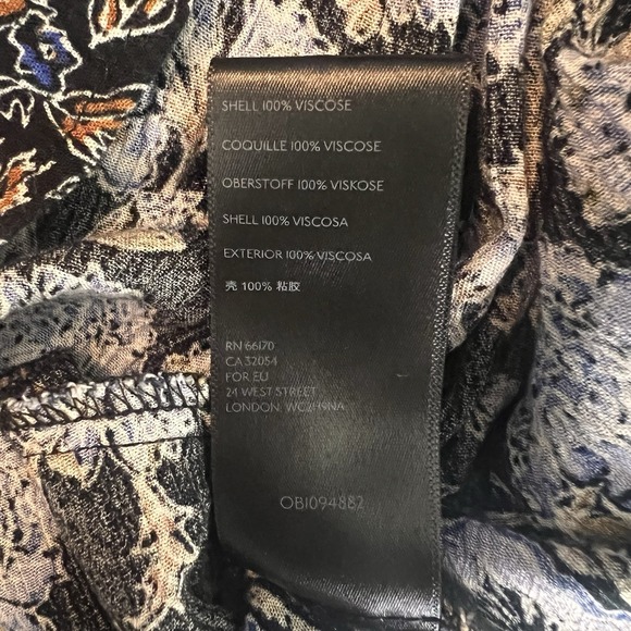 Free People Moonlight Dance Tunic Top Floral Boho Oversized Babydoll Pockets S - Picture 12 of 16